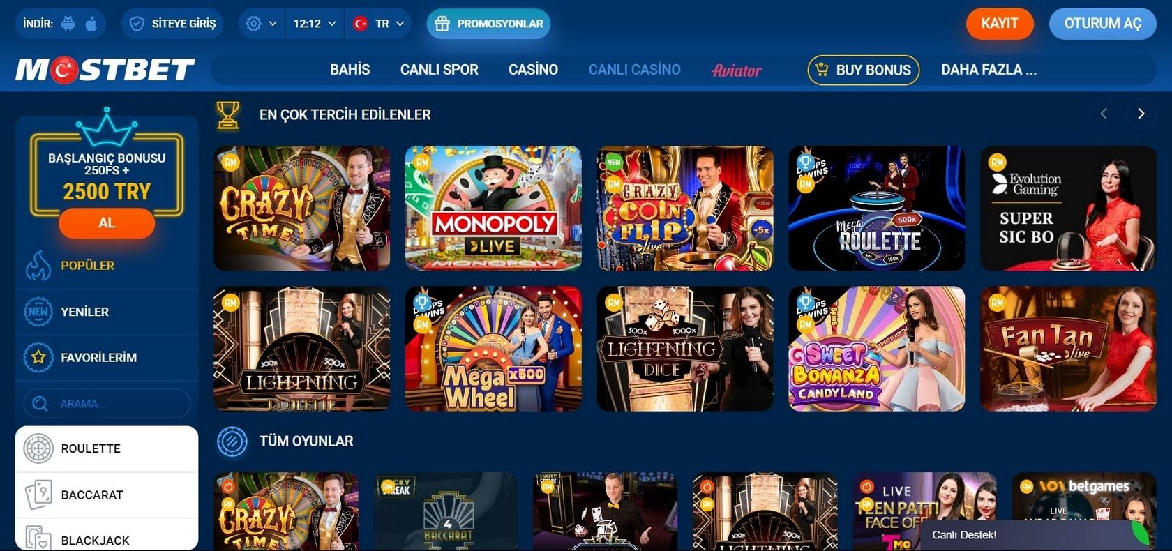 Enrollment and login to MostBet UAE